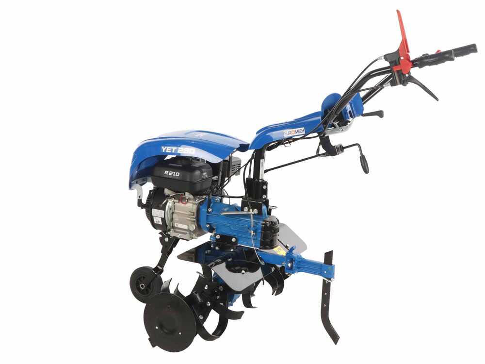 EuroMech YET 280 – Motoazada de gasolina 6,5 CV – Honda GX200 - Imagen 4