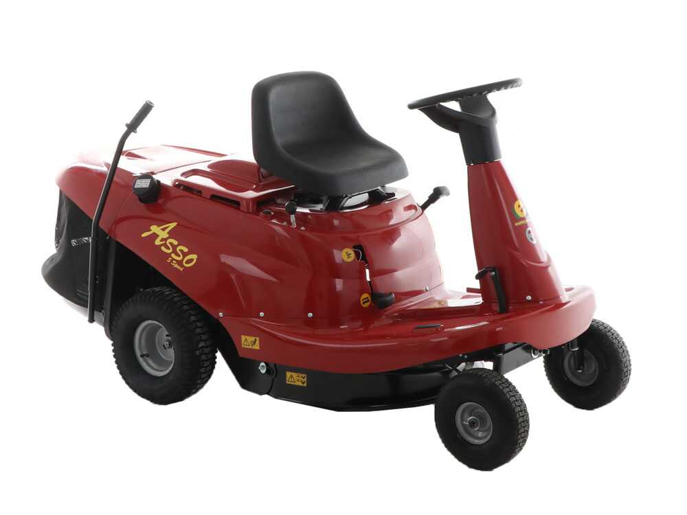 Eurosystems ASSO 67 Mini rider – Tractor cortacésped rider – Motor LONCIN 352 cm3 – 7.2 Kw - Imagen 3