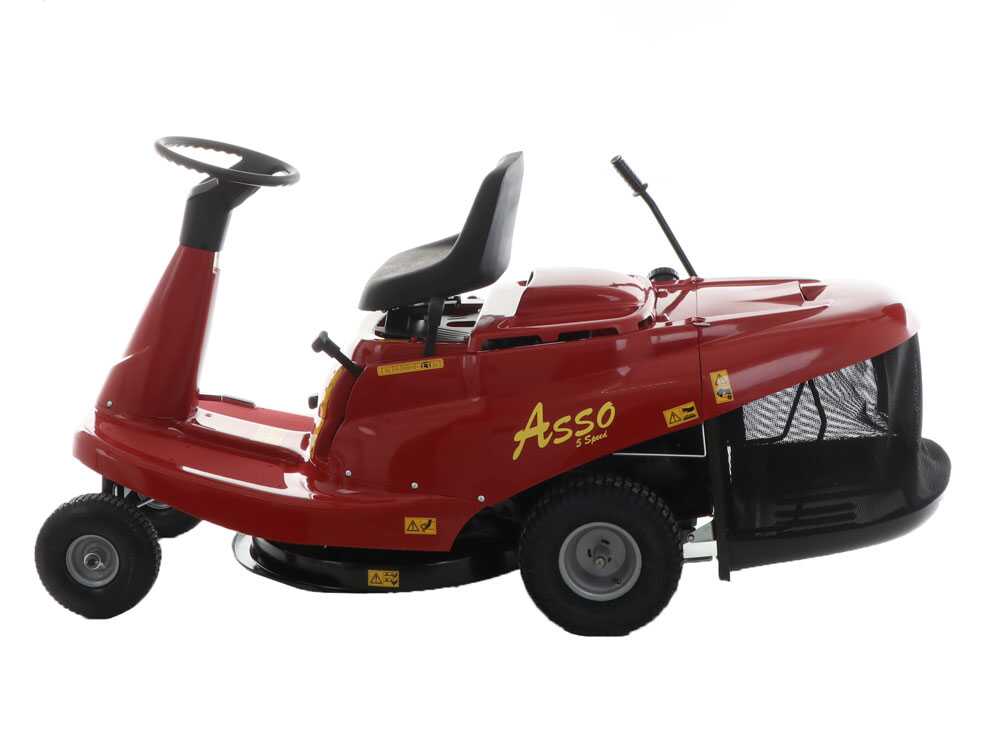 Eurosystems ASSO 67 Mini rider – Tractor cortacésped rider – Motor LONCIN 352 cm3 – 7.2 Kw - Imagen 4