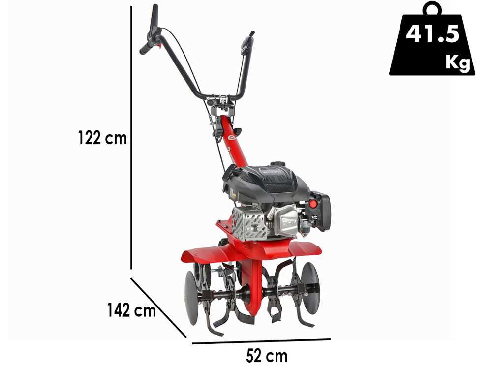 Eurosystems E3-EVO MA – Motoazada de gasolina – Motor Rato RV170S-Pro - Imagen 2