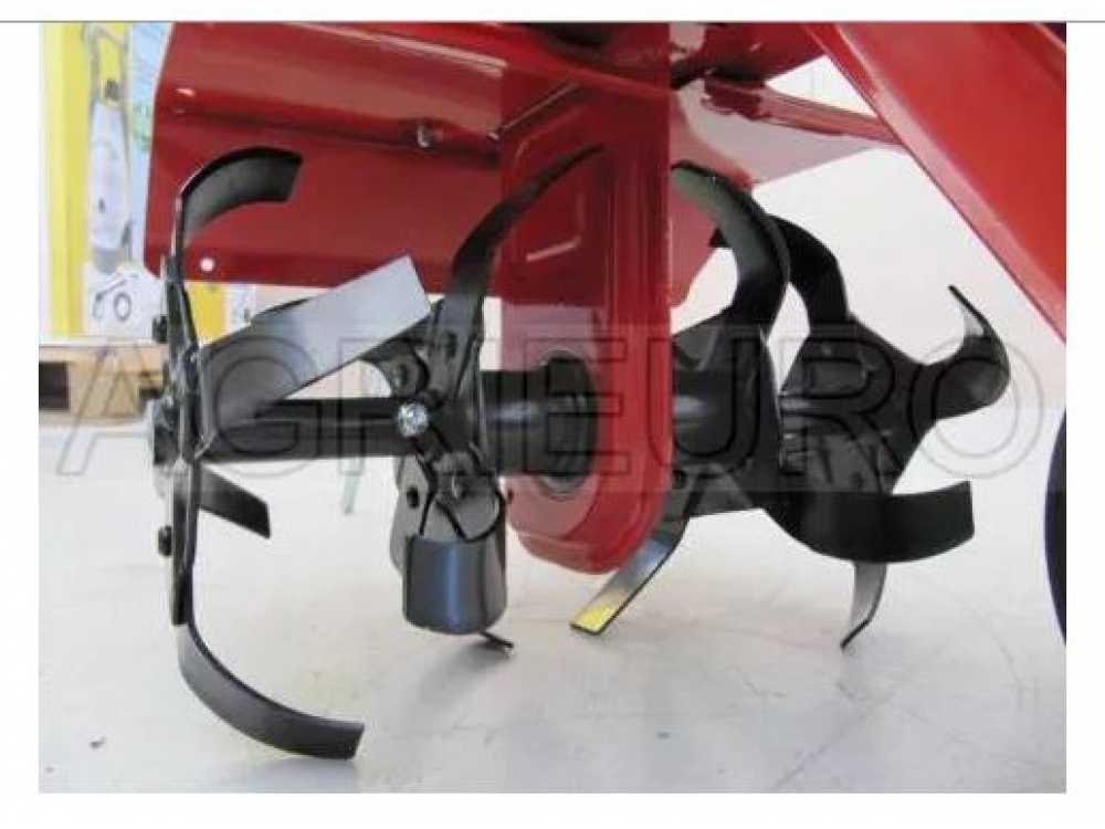 Eurosystems La Zappa – Motoazada eléctrica – 1300 W – 4 hileras de fresa - Imagen 3