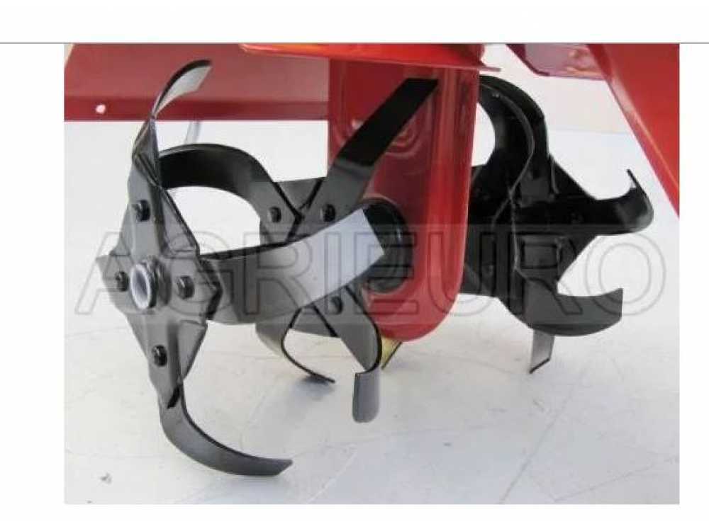 Eurosystems La Zappa – Motoazada eléctrica – 1300 W – 4 hileras de fresa - Imagen 5