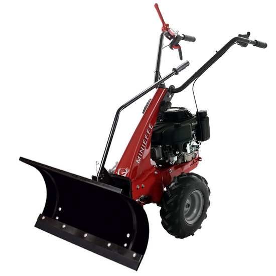 Eurosystems Minieffe – Cuchilla quitanieves con motor de gasolina – Loncin 196 OHV