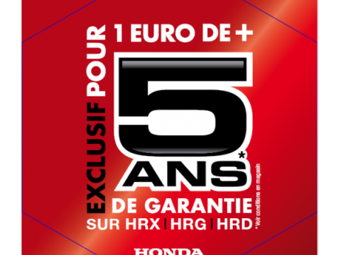Ampliación de garantía 3 años HONDA