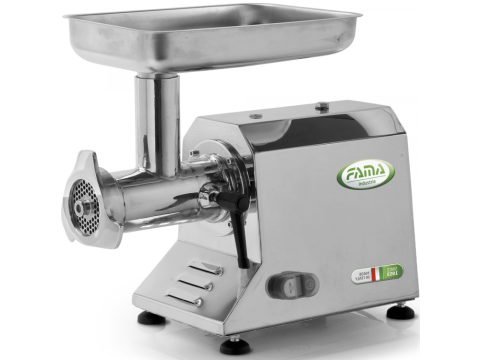 Fama TIK22 UNIKO – Picadora de carne eléctrica – Cuerpo y grupo de trituración de acero inox – 230V