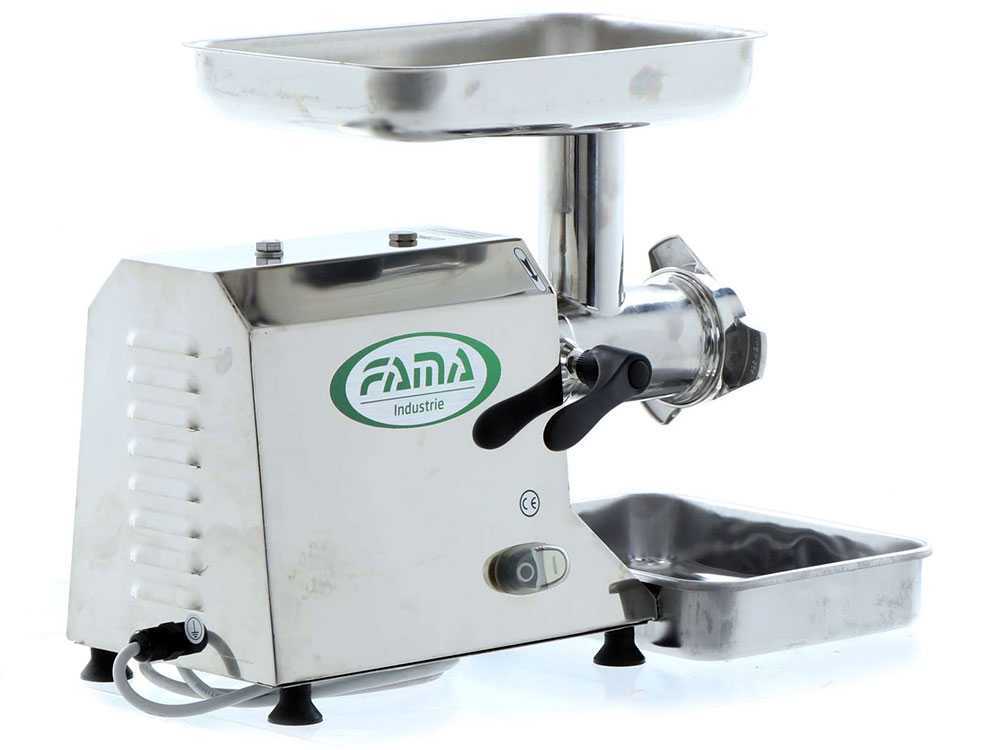 Fama TIK22 UNIKO – Picadora de carne eléctrica – Cuerpo y grupo de trituración de acero inox – 230V - Imagen 5