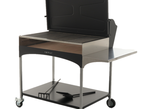 Famur BK 10 Elite – Barbacoa de leña y carbón