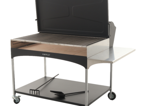 Famur BK 12 Elite – Barbacoa de leña y carbón