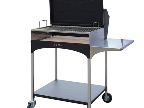 Famur BK 8 Elite – Barbacoa de leña y carbón