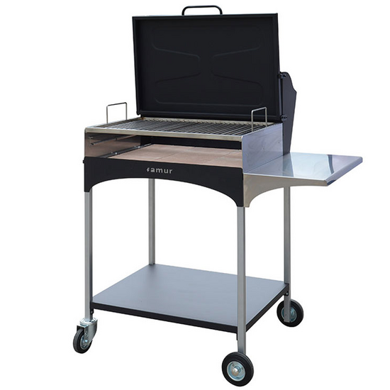 Famur BK 8 Elite – Barbacoa de leña y carbón