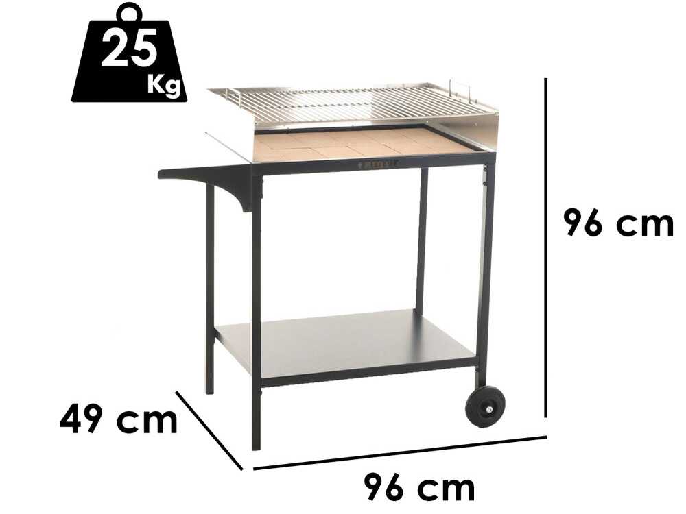 Famur BK7 Prime – Barbacoa de carbón - Imagen 2