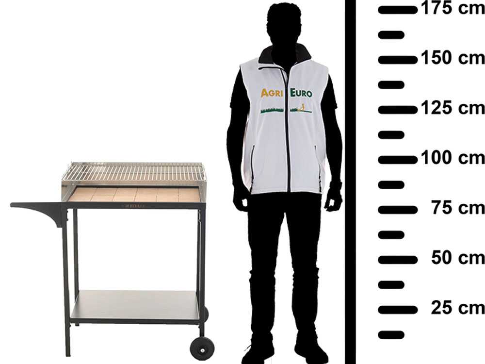Famur BK7 Prime – Barbacoa de carbón - Imagen 3