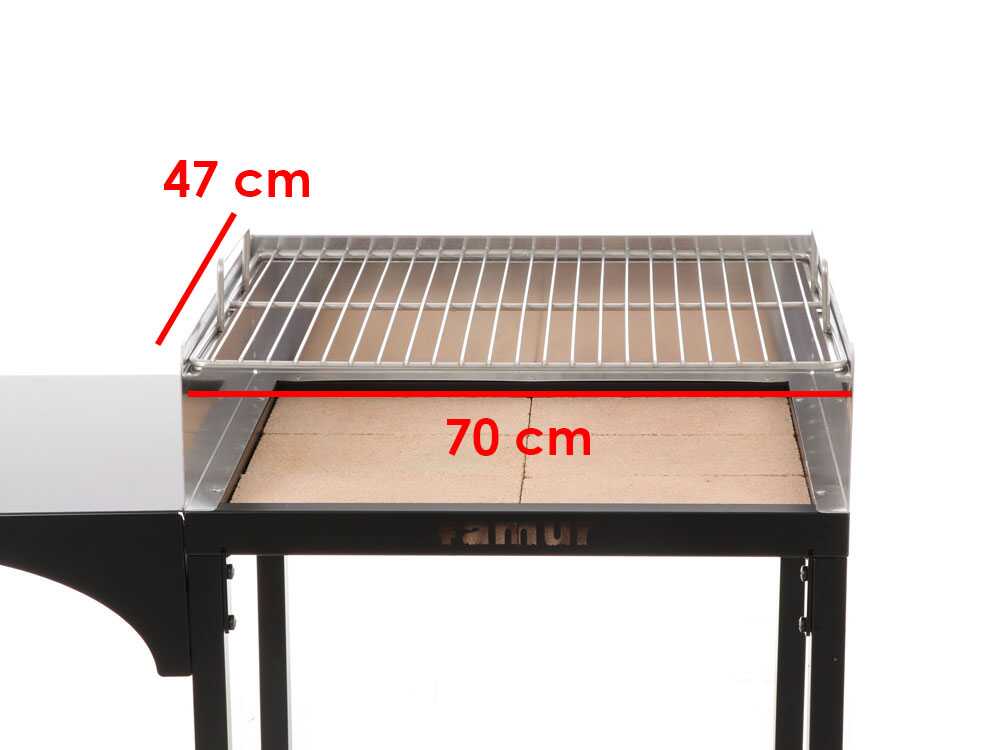 Famur BK7 Prime – Barbacoa de carbón - Imagen 4