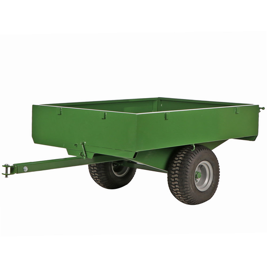 Francini FQ4 – Remolque de acero para tractor cortacésped – 120×90(h 25 cm)