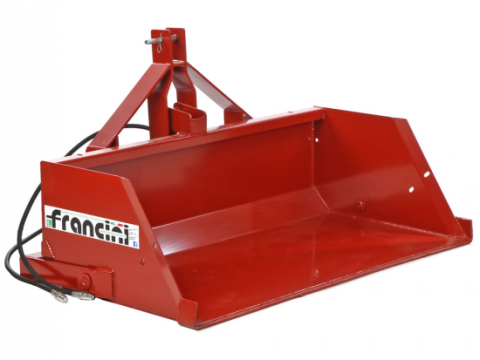 Francini PR 200 – Cazo trasero hidráulico para tractor – de 200 cm – Capacidad 700Kg