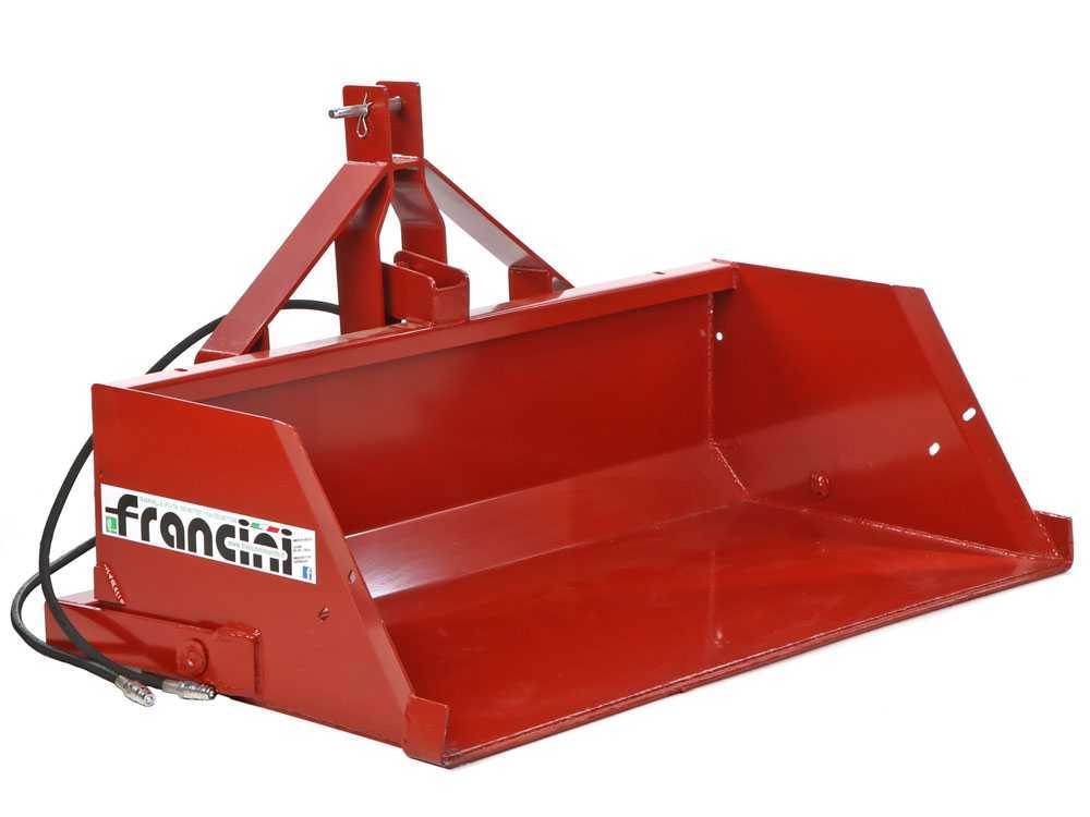 Francini PR 200 – Cazo trasero hidráulico para tractor – de 200 cm – Capacidad 700Kg - Imagen 5