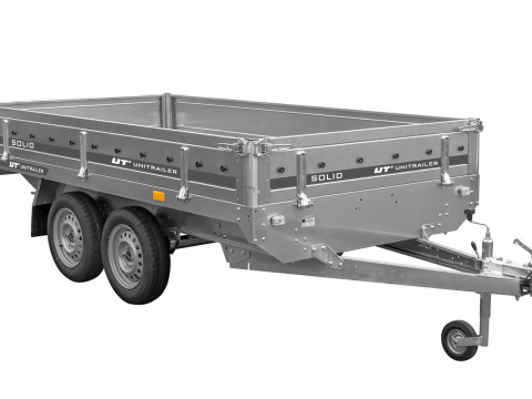 Remolque 2 ejes 304×153 UNITRAILER SOLID 300/2 MMA 750 kg