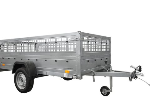 REMOLQUE GARDEN TRAILER 264 KIPP (NEW) CON SUPLEMENTOS DE REJILLA Y RUEDA JOCKEYI