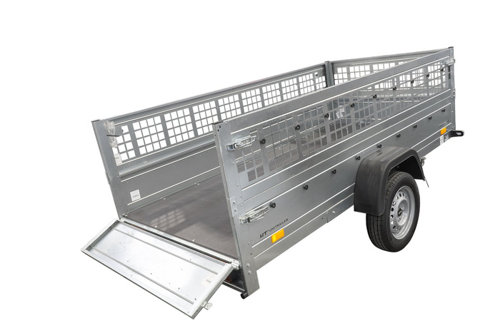 REMOLQUE GARDEN TRAILER 264 KIPP (NEW) CON SUPLEMENTOS DE REJILLA Y RUEDA JOCKEYI - Imagen 5