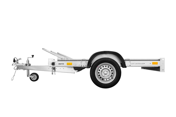 REMOLQUE BASCULANTE PARA MOTOS UNITRAILER MOTO 3/R CON BALLESTAS - Imagen 4