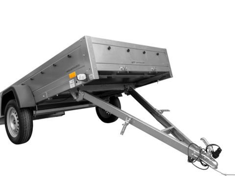 REMOLQUE DE EJE SIMPLE NITRAILER GARDEN TRAILER 264 KIPP