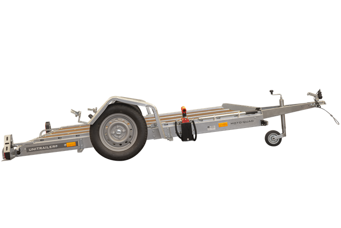 REMOLQUE CON LANZA PLEGABLE PORTAMOTOS / PORTAQUADS MOTOQUAD 266 750 KG - Imagen 6