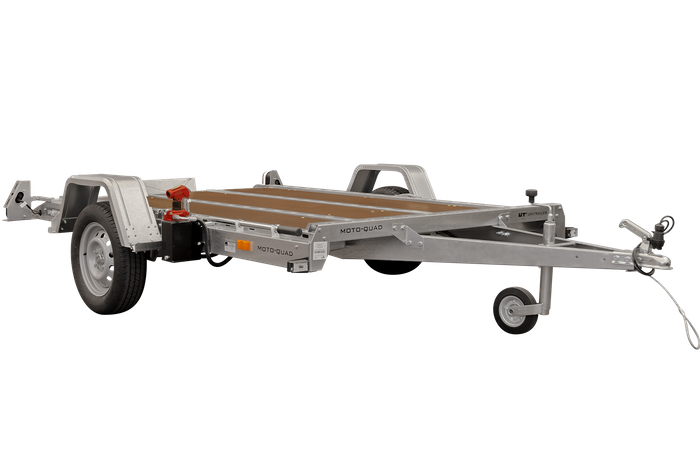 REMOLQUE CON LANZA PLEGABLE PORTAMOTOS / PORTAQUADS MOTOQUAD 266 750 KG