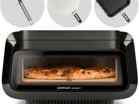 G3 Ferrari Krispy – Horno eléctrico para pizza – Multifunción