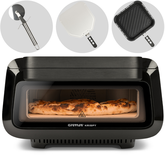 G3 Ferrari Krispy – Horno eléctrico para pizza – Multifunción