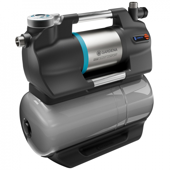 Gardena 5600 SilentComfort – Grupo de presión -Control con Bluetooth – 900 W – 5.600 L/h