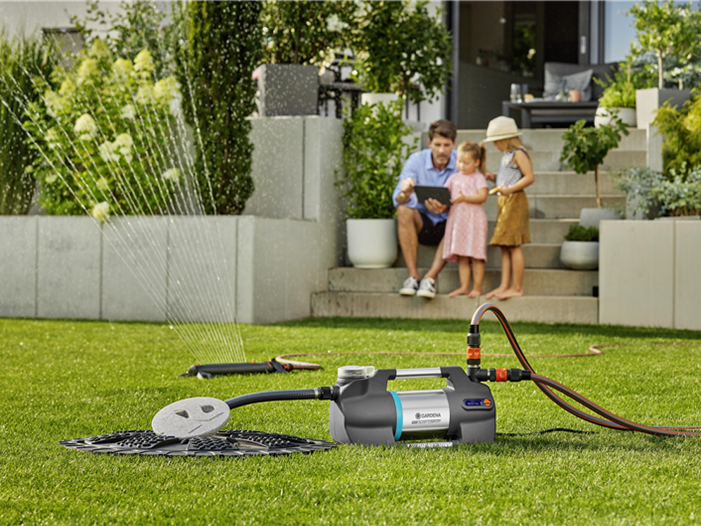 Gardena 6300 Silentcomfort – Bomba eléctrica – Control por Bluetooth 1050W - Imagen 3