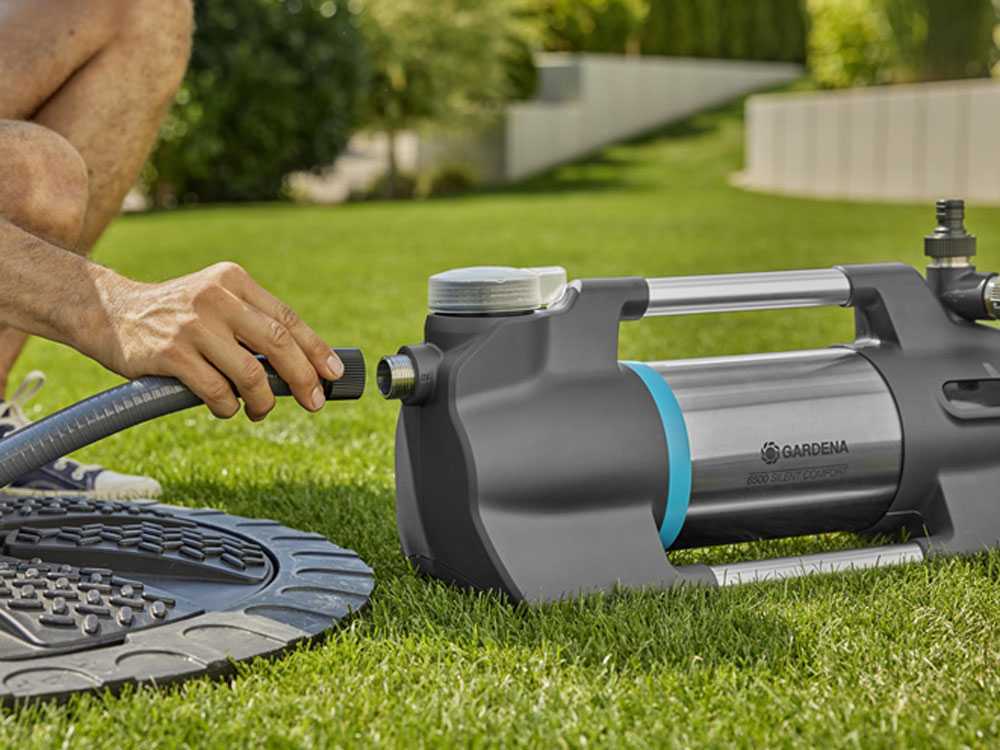 Gardena 6500 SilentComfort – Bomba eléctrica de jardín para riego – Control por Bluetooth – 1300 W - Imagen 3