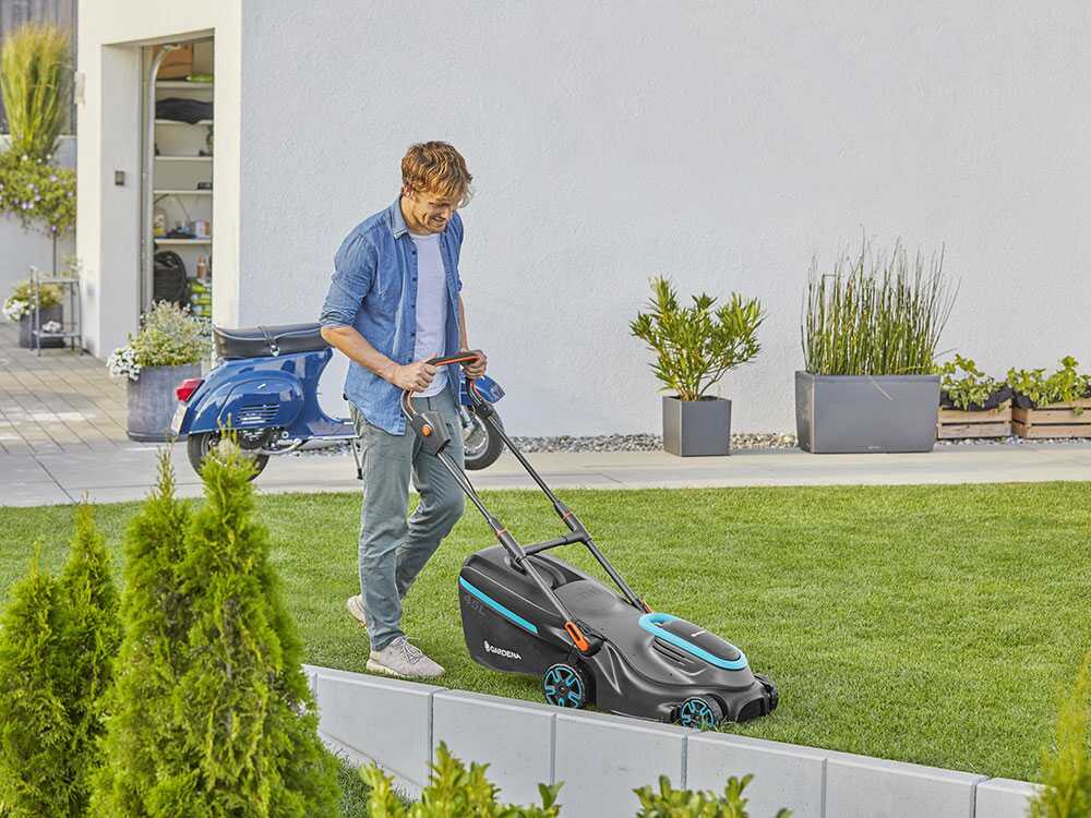 Gardena PowerMax 37/36V P4A – Cortacésped a batería – SIN BATERÍA NI CARGADOR - Imagen 3