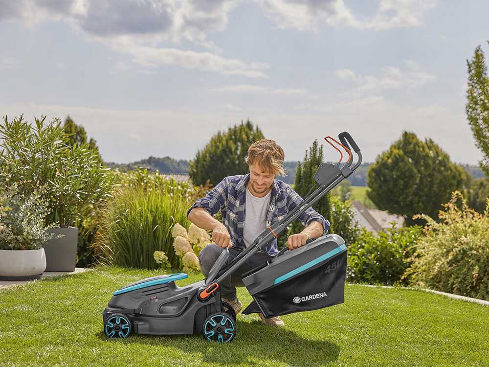 Gardena PowerMax 37/36V P4A – Cortacésped a batería – SIN BATERÍA NI CARGADOR - Imagen 5
