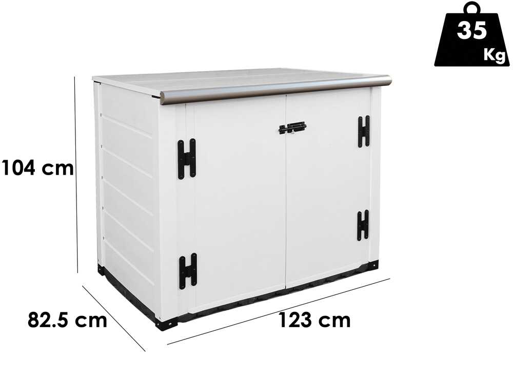 Garofalo Box Evo Flat 100 – Armario para herramientas – 123 x 82,5 x 104 cm - Imagen 3