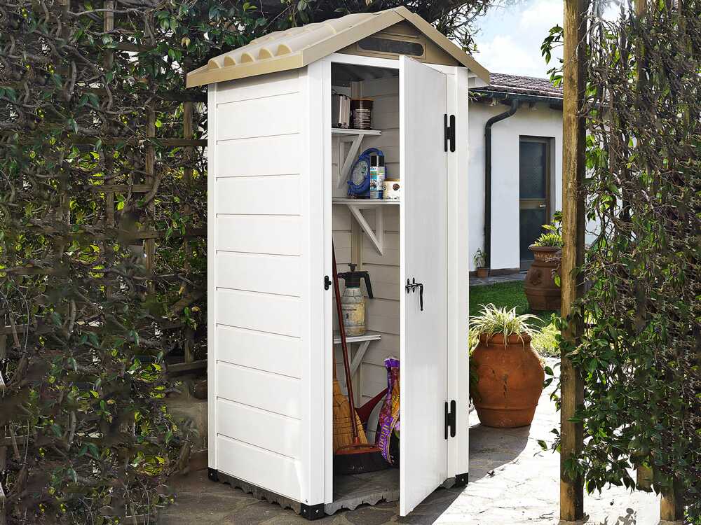 Garofalo Tuscany 80 – Caseta de jardín – 82,5 x 82,5 x 203 cm - Imagen 2
