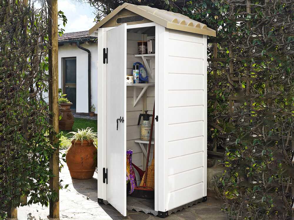 Garofalo Tuscany 80 – Caseta de jardín – 82,5 x 82,5 x 203 cm - Imagen 3