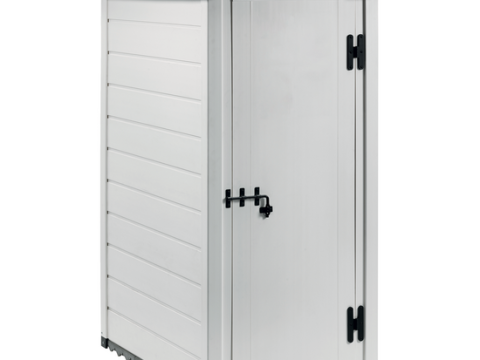 Garofalo Tuscany Evo 100 Reverso – Caseta de jardín – Con puerta reversible – 82,5 x 122 x 195 cm