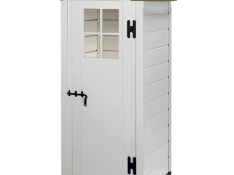Garofalo Tuscany Evo 80 Pagoda – Caseta de jardín – Con ventana – 82,5 x 82,5 x 198 cm