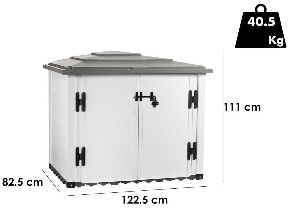 Garofalo Urban 100 – Arcón para herramientas – 122,5 x 82,5 x 111 cm - Imagen 4