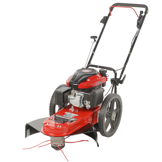 GeoTech DG 58 F – Desbrozadora manual de ruedas de gasolina de 4 tiempos