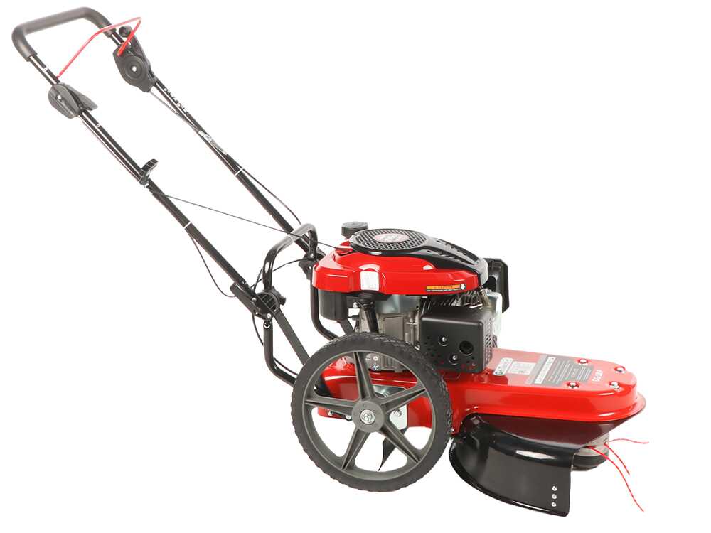 GeoTech DG 58 F – Desbrozadora manual de ruedas de gasolina de 4 tiempos - Imagen 5