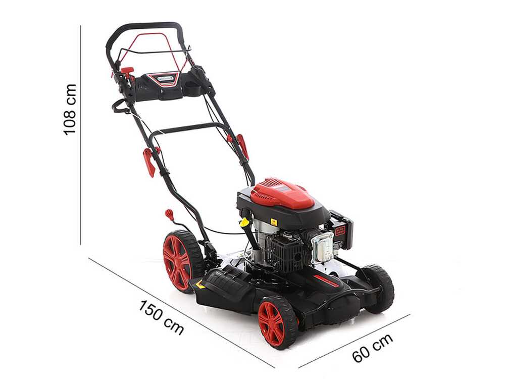 GeoTech M510 MSWG-T680 TX -Cortacésped de gasolina autopropulsado – Mulching - Imagen 2