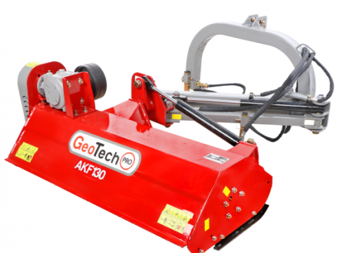 GeoTech Pro AKF130 – Trituradora de brazo para cunetas para tractor – Serie ligera
