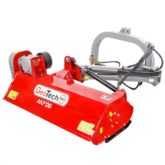 GeoTech Pro AKF130 – Trituradora de brazo para cunetas para tractor – Serie ligera