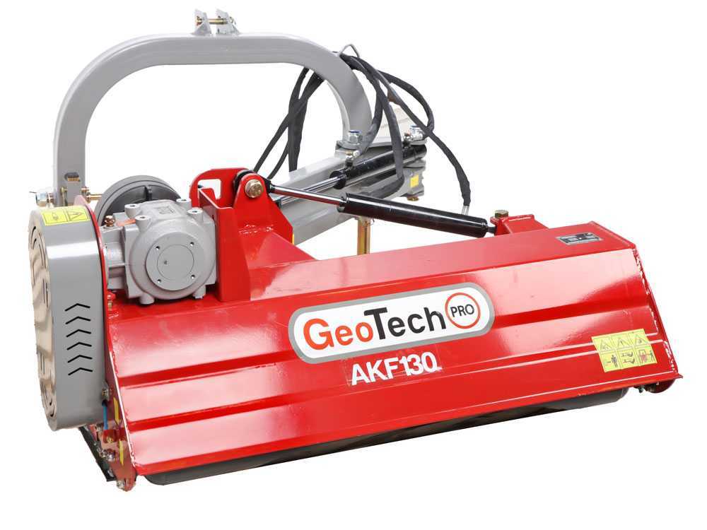GeoTech Pro AKF130 – Trituradora de brazo para cunetas para tractor – Serie ligera - Imagen 4