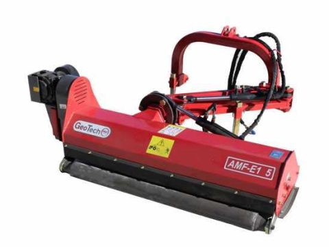 GeoTech-Pro AMF-E 125 – Trituradora de brazo para cunetas para tractor – Serie ligera