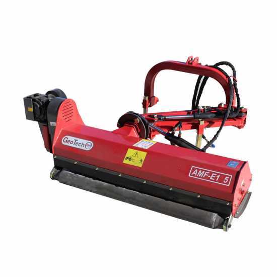 GeoTech-Pro AMF-E 125 – Trituradora de brazo para cunetas para tractor – Serie ligera