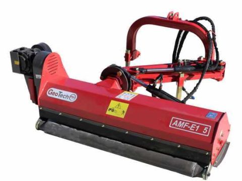 GeoTech-Pro AMF-E 145 – Trituradora de brazo para cunetas para tractor – Serie ligera
