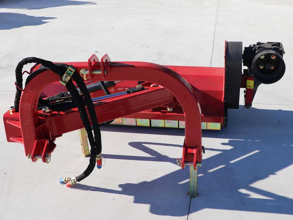 GeoTech-Pro AMF-E 145 – Trituradora de brazo para cunetas para tractor – Serie ligera - Imagen 4
